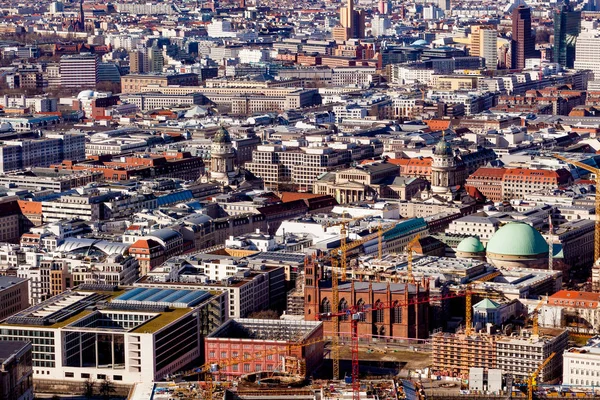 Luftaufnahme der Stadt Berlin aus der Vogelperspektive. berlin skyli — Stockfoto