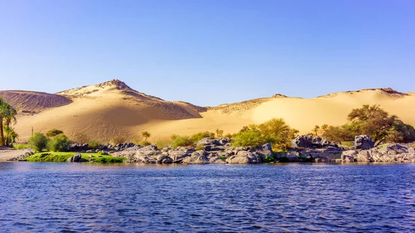 Nil. Ägyptischer Nil — Stockfoto