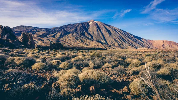 Teide nationalpark, Teneriffa, Kanarieöarna, Spanien. vulkan T — Stockfoto