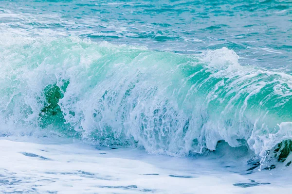 Ocean Wave. Briser les vagues. tempête sur la mer — Photo