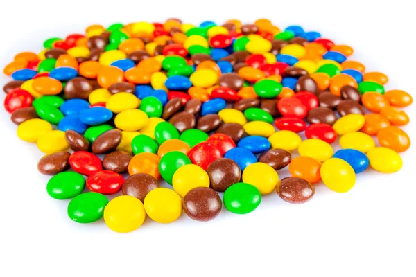 Süßigkeiten Hintergrund. Mehrfarbige Bonbons — Stockfoto