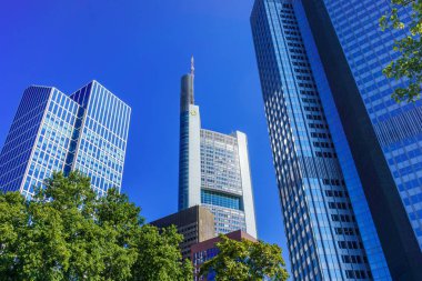 Frankfurt, Almanya - 10 Eylül 2015: Avrupa Merkez Bankası