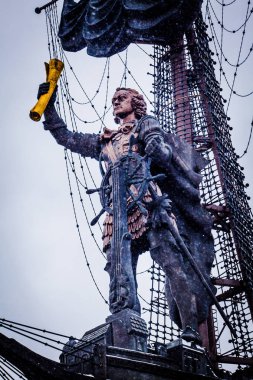 Ben Moskova'da Peter için anıt