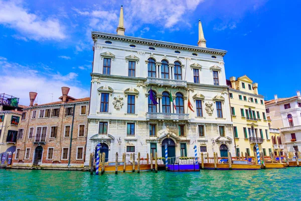 Canal Grande in Venetië, Italië. Venetië landmark — Stockfoto