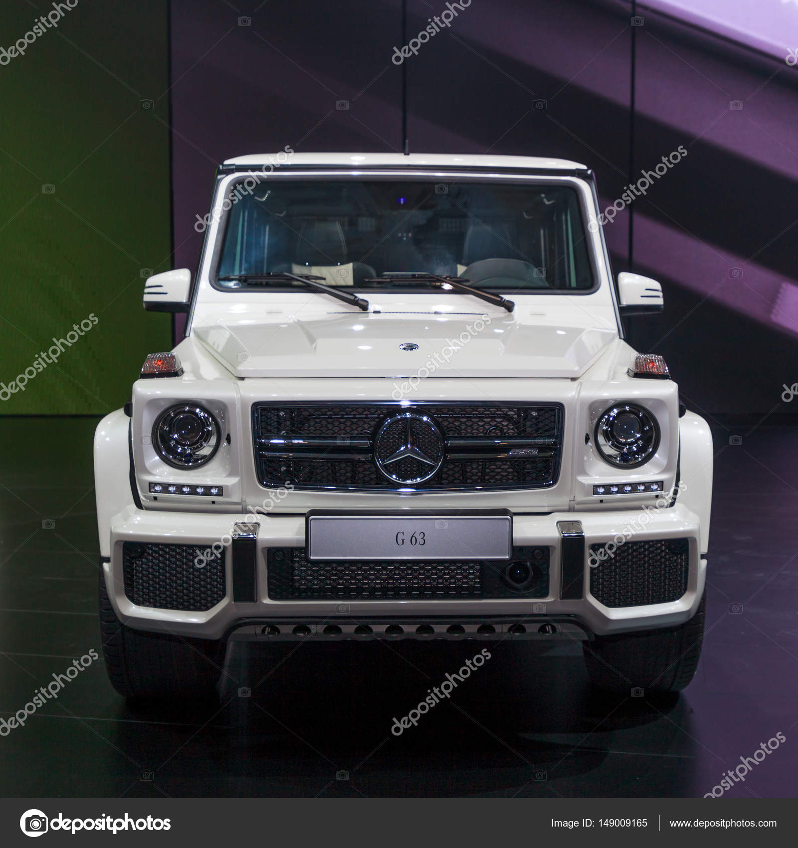Frankfurt Germany 23 September 15 Mercedes Benz G63 Amg W Stock Editorial Photo C Ewastudio