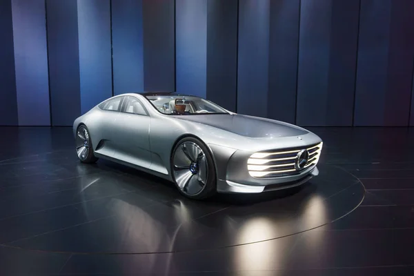 Frankfurt - szeptember 23: A Mercedes-Benz koncepció Iaa — Stock Fotó