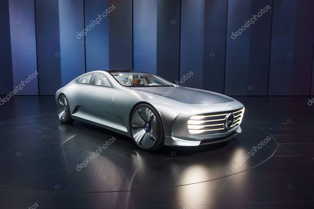 The Mercedes-Benz Concept IAA (Intelligent Aerodynamic Automobile