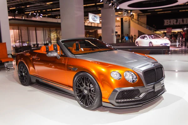 FRANKFURT, ALEMANHA - 23 de setembro de 2015: Mansory Bentley Contine — Fotografia de Stock