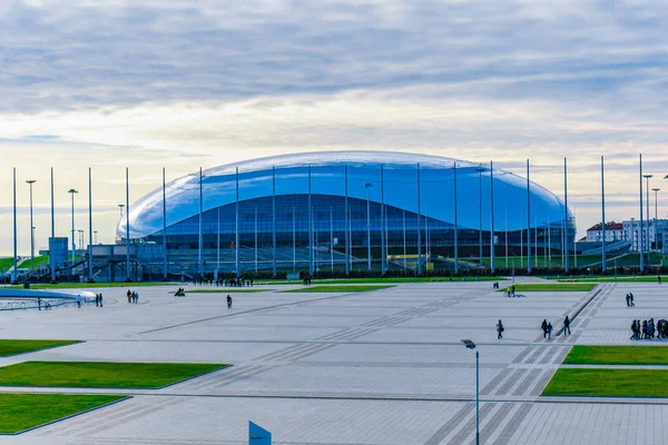 Rusia, Sochi - 16 de enero de 2016. Parque Olímpico en Adler — Foto de Stock