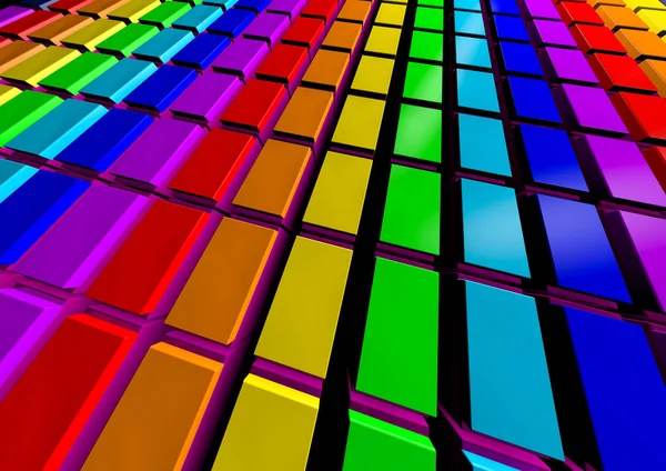 Colorful abstract background. 3D Rendering — Stock Photo, Image