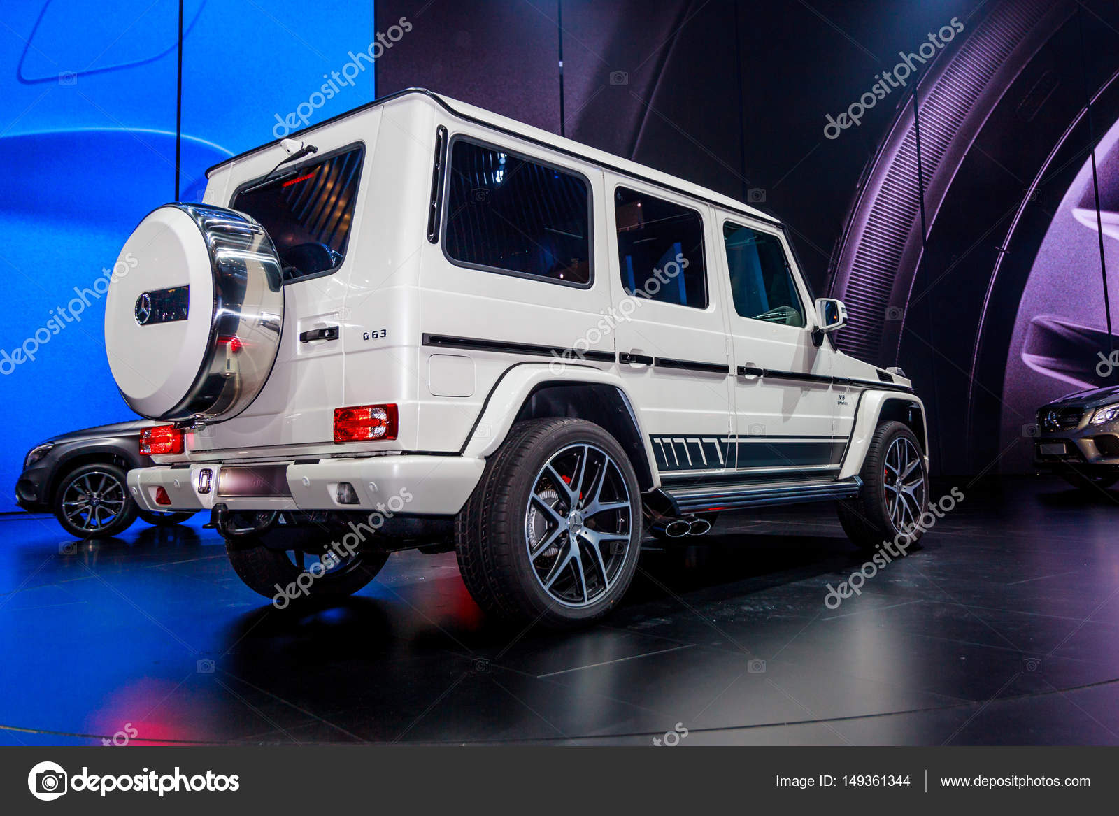 Frankfurt Germany 23 September 15 Mercedes Benz G63 Amg W Stock Editorial Photo C Ewastudio