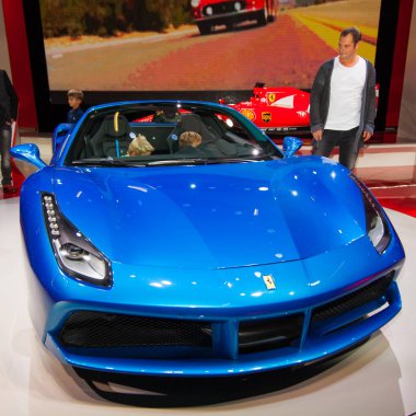 FRANKFURT, GERMANY - SEPTEMBER 23, 2015: Frankfurt international