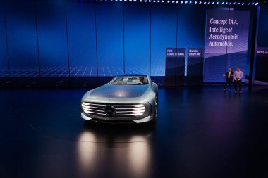 Frankfurt - 23 Eylül: Mercedes-Benz kavramı IAA gösterilir