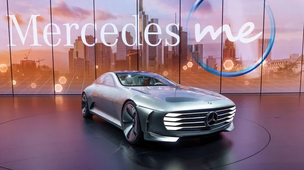 Франкфурт-на-- 23 вересня: Mercedes-Benz концепція Iaa — стокове фото