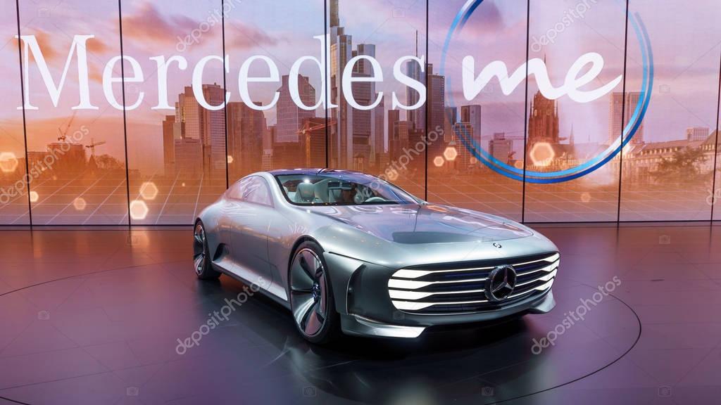FFRANKFURT - SEPTEMBER 23: The Mercedes-Benz Concept IAA