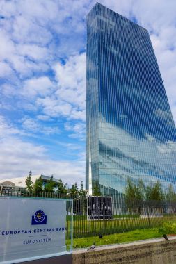 Frankfurt Am Main, Almanya - 19 Eylül 2015: Yeni modern boğa