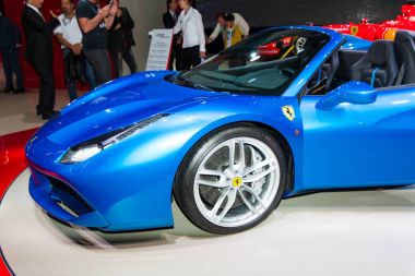 FRANKFURT, GERMANY - SEPTEMBER 23, 2015: Frankfurt international