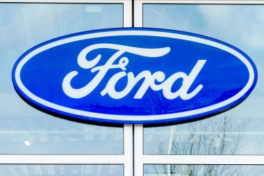 Almanya, Mönchengladbach-16 Nisan 2017: logo Ford Corp