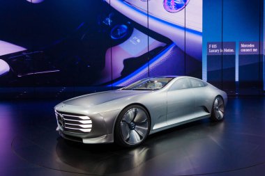 Frankfurt - 23 Eylül: Mercedes-Benz kavramı IAA gösterilir