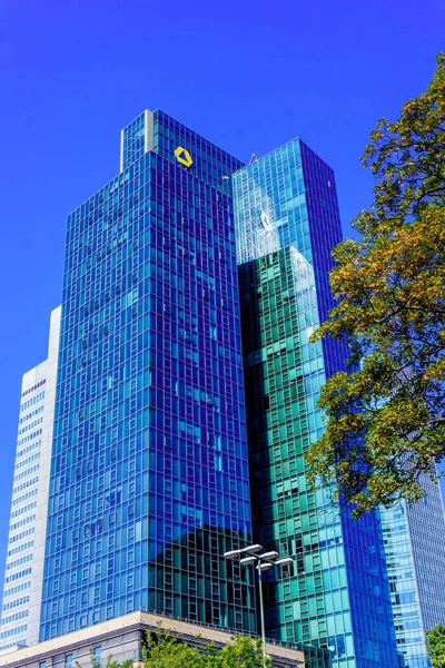 Frankfurt, Duitsland - September 10, 2015: Europese CentraleBank — Stockfoto