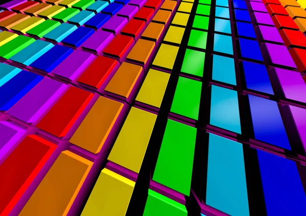 Colorful abstract background. 3D Rendering — Stock Photo, Image