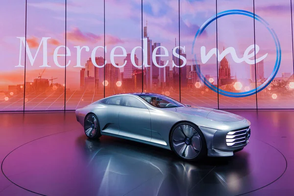 Frankfurt - szeptember 23.: Mercedes-Benz koncepció Iaa jelenik meg a — Stock Fotó