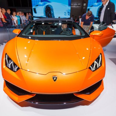 FRANKFURT, GERMANY - SEPTEMBER 23, 2015: Frankfurt international