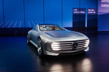 Frankfurt - 23 Eylül: Mercedes-Benz kavramı IAA gösterilir