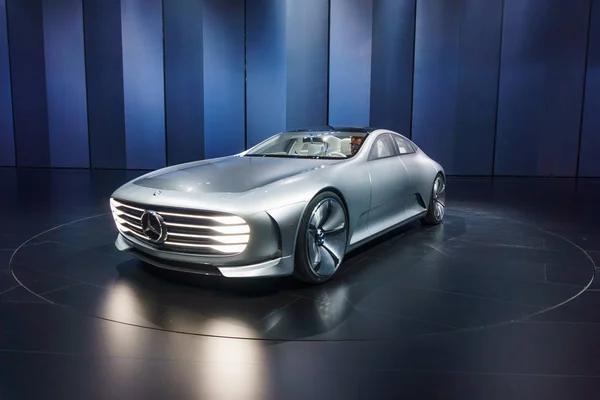 Frankfurt - szeptember 23: A Mercedes-Benz koncepció Iaa — Stock Fotó
