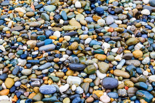 Kamienie na plaży. kamienne podłoże — Zdjęcie stockowe