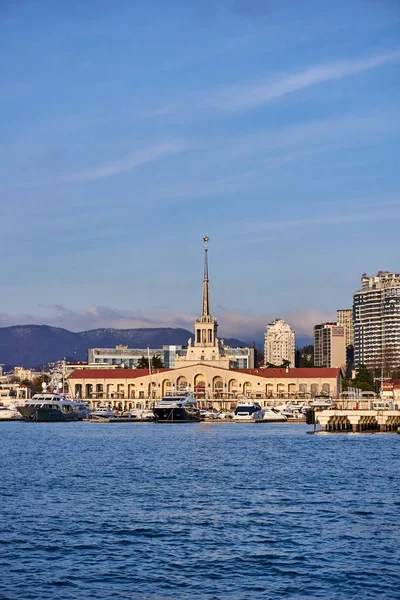 Sochi, Rusya Federasyonu - Sea Port Sochi — Stok fotoğraf