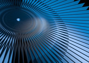 dijital teknoloji kavramı, arka plan. 3D render.  