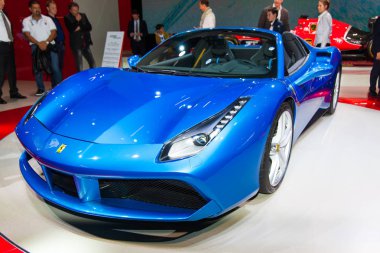 FRANKFURT, GERMANY - SEPTEMBER 23, 2015: Frankfurt international