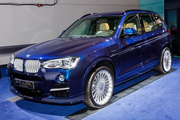 FRANCESCO, GERMANIA - 23 SETTEMBRE 2015: BMW ALPINA presentata o — Foto Stock