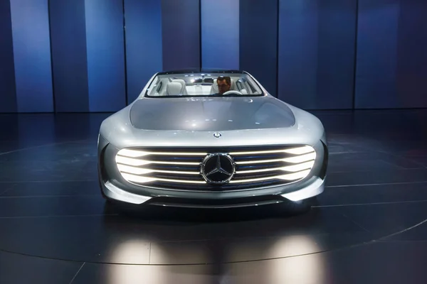 Frankfurt - szeptember 23.: Mercedes-Benz koncepció Iaa jelenik meg a — Stock Fotó