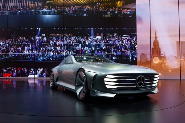 Frankfurt - szeptember 23: A Mercedes-Benz koncepció Iaa — Stock Fotó