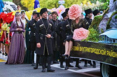 Sochi, Rusya Federasyonu. 27 Mayıs 2017 karnaval göstermek için ope adanmış