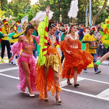 Sochi, Rusya Federasyonu. 27 Mayıs 2017 karnaval göstermek için ope adanmış