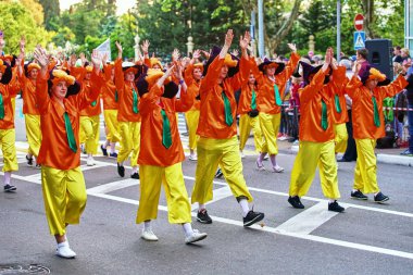 Sochi, Rusya Federasyonu. 27 Mayıs 2017 karnaval göstermek için ope adanmış