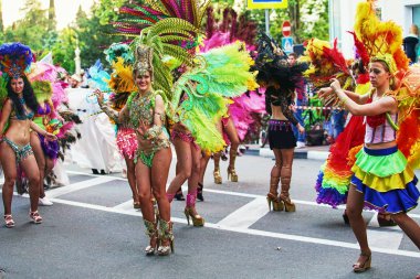 Sochi, Rusya Federasyonu. 27 Mayıs 2017 karnaval göstermek için ope adanmış