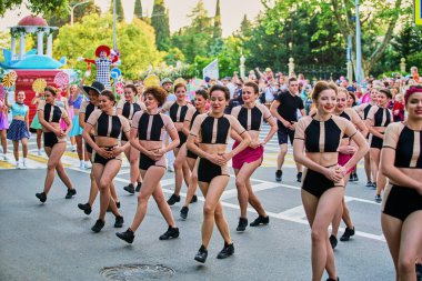 Sochi, Rusya Federasyonu. 27 Mayıs 2017 karnaval göstermek için ope adanmış