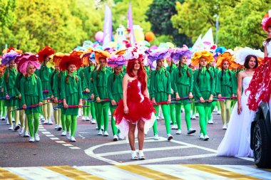 Sochi, Rusya Federasyonu. 27 Mayıs 2017 karnaval göstermek için ope adanmış