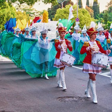 Sochi, Rusya Federasyonu. 27 Mayıs 2017 karnaval göstermek için ope adanmış
