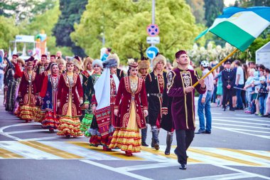 Sochi, Rusya Federasyonu. 27 Mayıs 2017 karnaval göstermek için ope adanmış