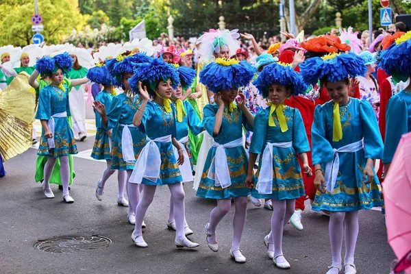 Soči, Rusko. 27. května 2017, karneval show věnované OPŽP — Stock fotografie