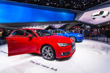 Frankfurt - Eylül 23: 66 IAA gösterilen Audi A4 2.0 T quattro