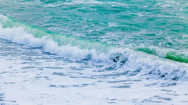美しい海の波。海洋水の背景 — ストック写真