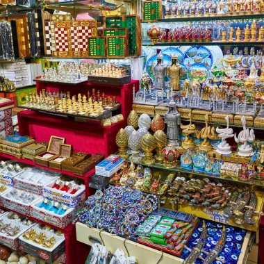 ISTANBUL, TURKEY -JULY 10 2017: Grand Bazaar, considered to be t clipart