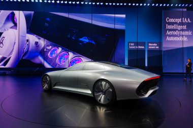 Frankfurt - 23 Eylül: Mercedes-Benz kavramı IAA gösterilir