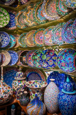 Kapalıçarşı Istanbul, Türkiye'de satışa Türk Seramik